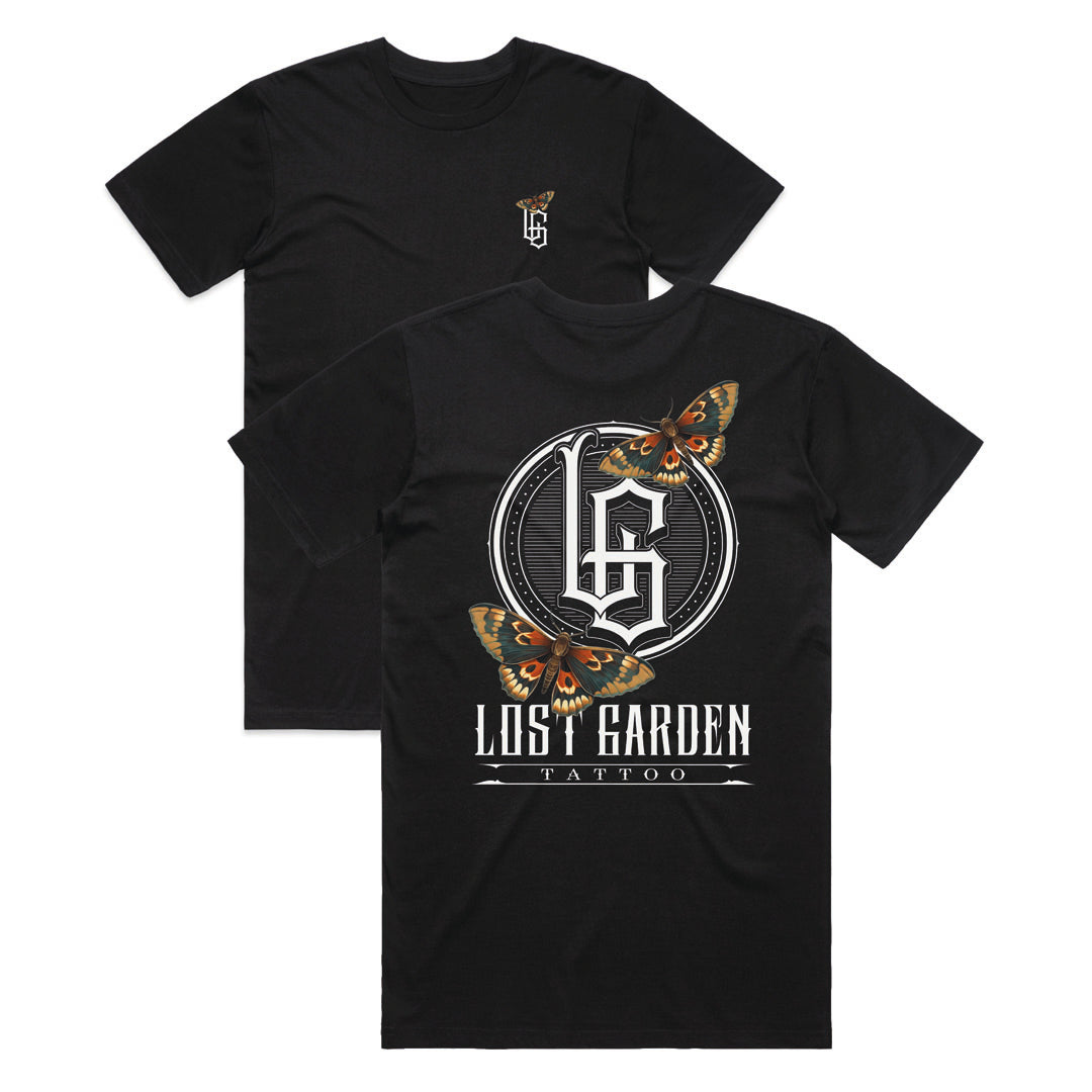 Moth - Black T-Shirt
