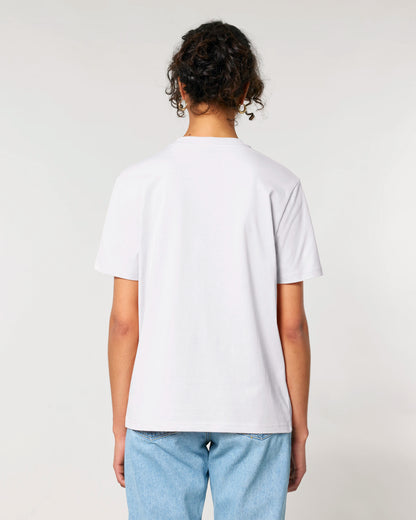 Oversized Blue - White T-Shirt