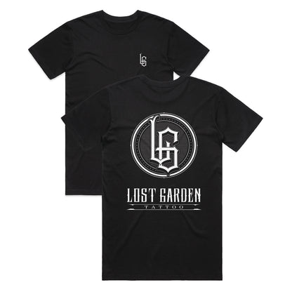 Lost Garden Classic Black T-Shirt