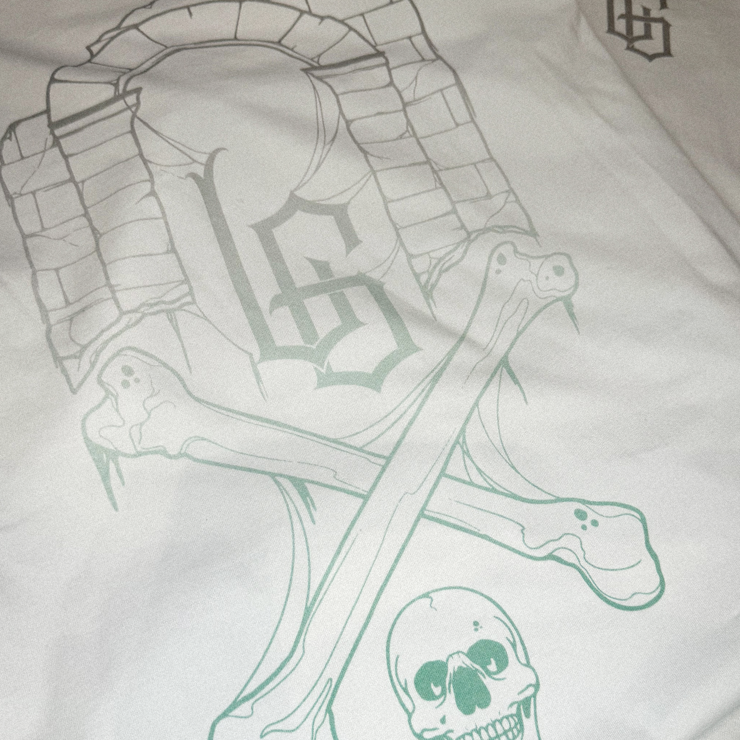 Crossbones - White T-Shirt