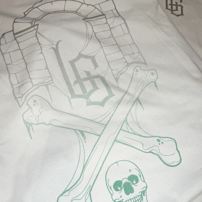 Crossbones - White T-Shirt